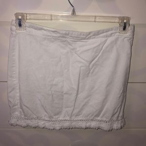 Cotton On White Ruffle Skirt